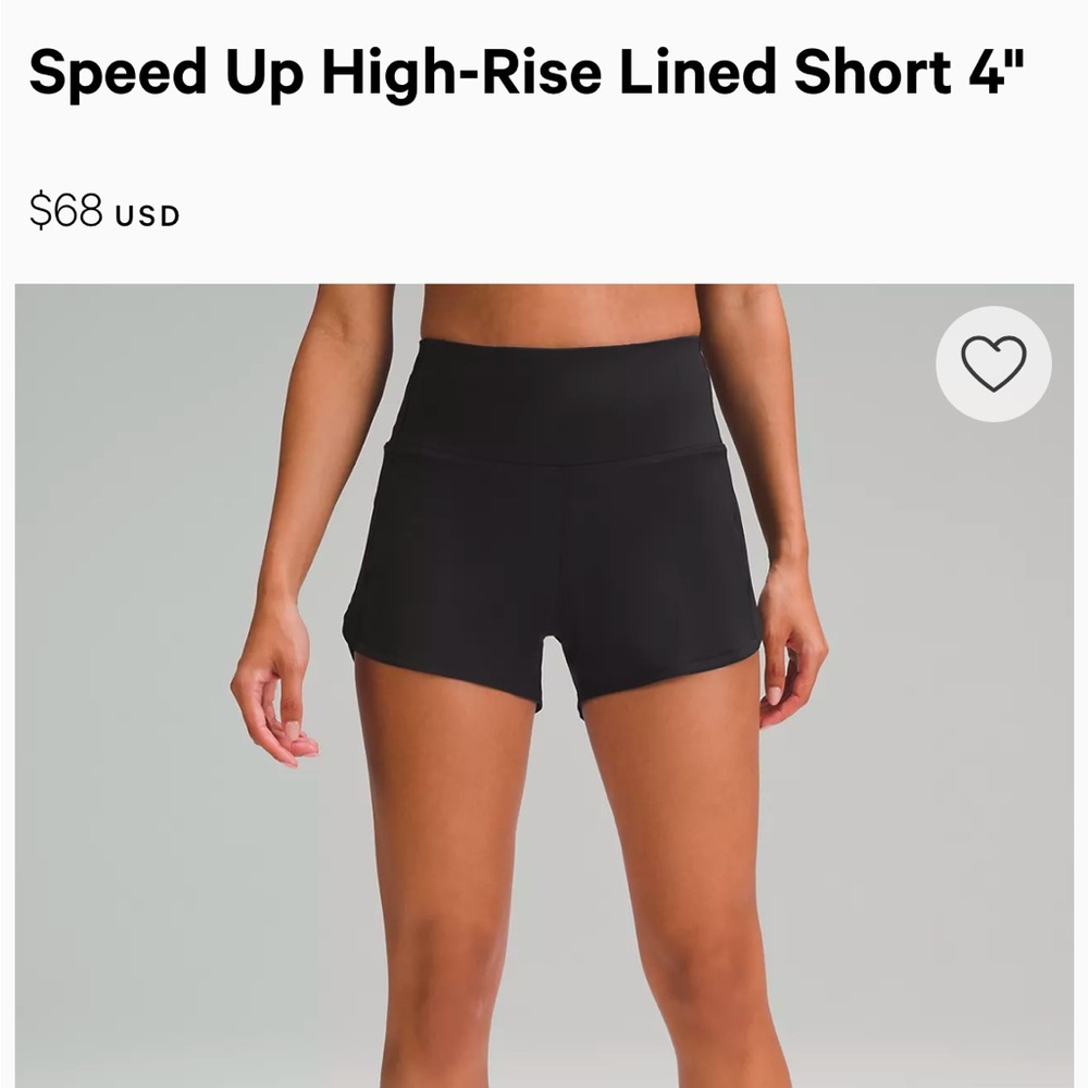 EUC! ✨Speed Up High Rise Short